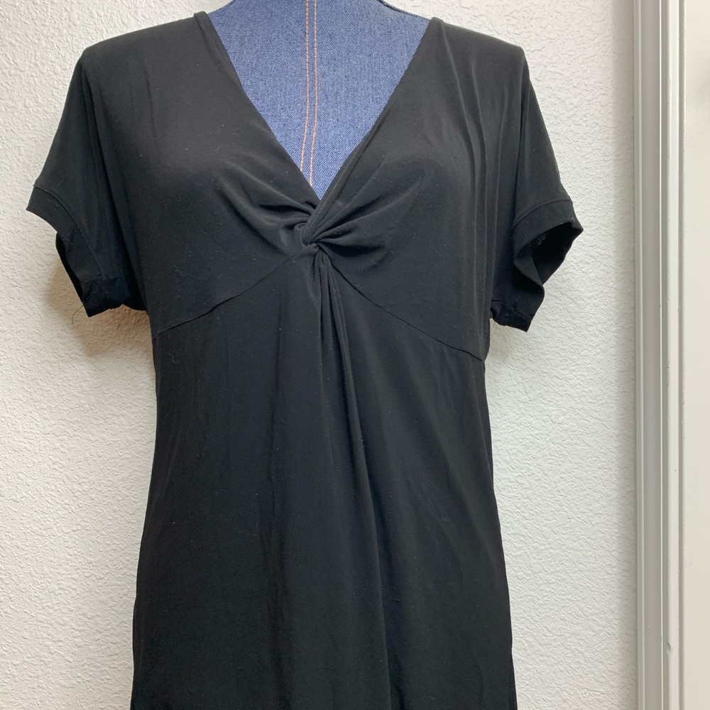 Daisy Fuentes Black Dress Top
